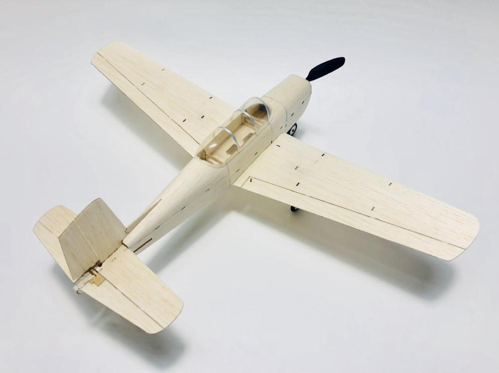 Mini DIY Balsa RC Wood Mentor T34