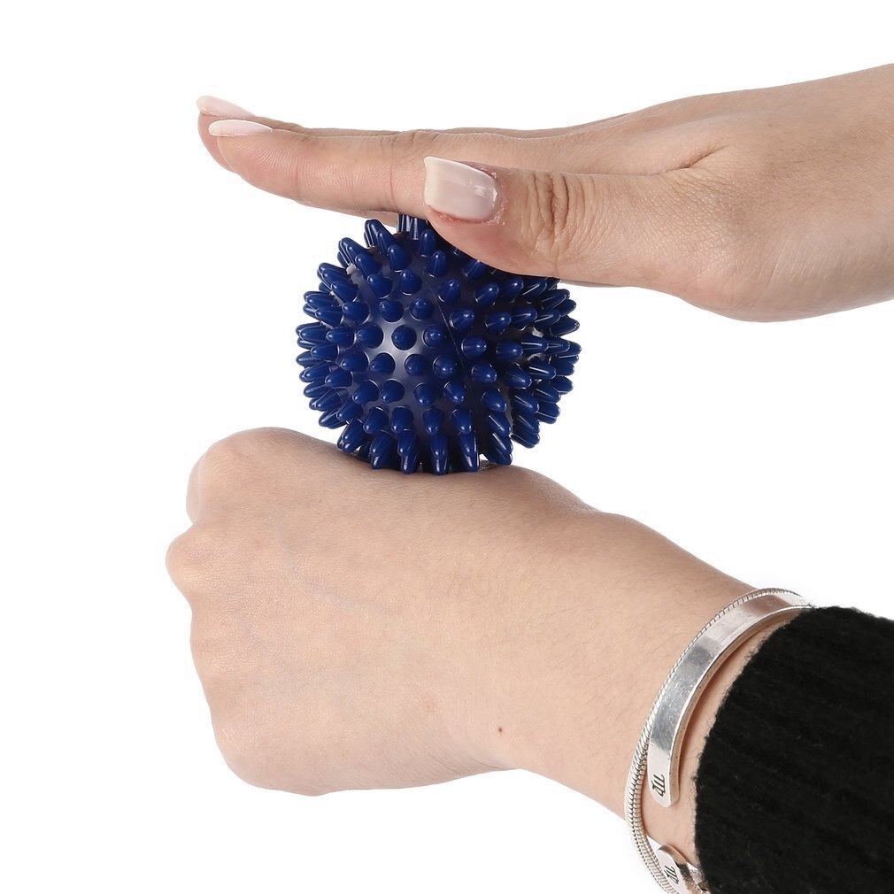 Durable PVC Spiky Massage Ball Trigger Point Sport Fitness Hand Foot Pain Relief Plantar Fasciitis Reliever Hedgehog 6/8cm Balls