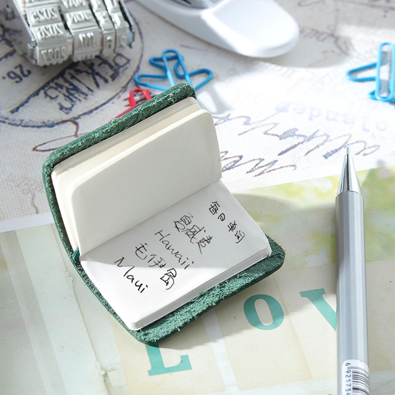 Travel Journal Notebook Zakformaat Mini Lederen Dagboek Notepad Voor Mannen Vrouwen Vintage Planner Met Lege Ongevoerd Papier H3CA