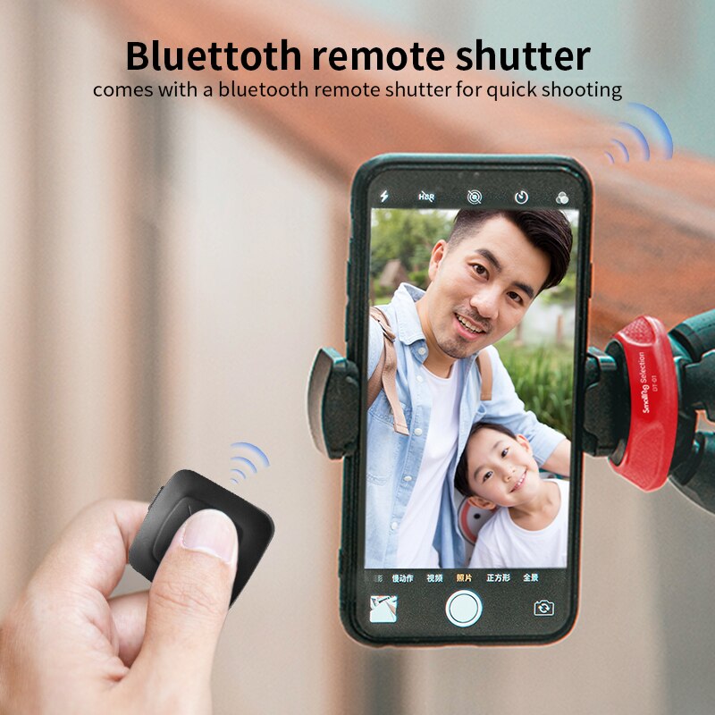 SmallRig Octopod Tripod Selection Portable Flexible for IPhone 13 Pro Mini Camera Tripod Phone Holder Clip Stand DT-01 3255