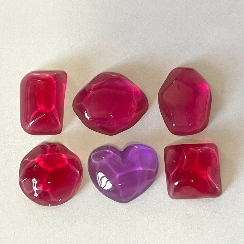 D0LC Irregular-shaped Earring Combination Earring Mold Epoxy Resin Jewelry Mold Resin Casting Pendant Mold Suitable for Diy