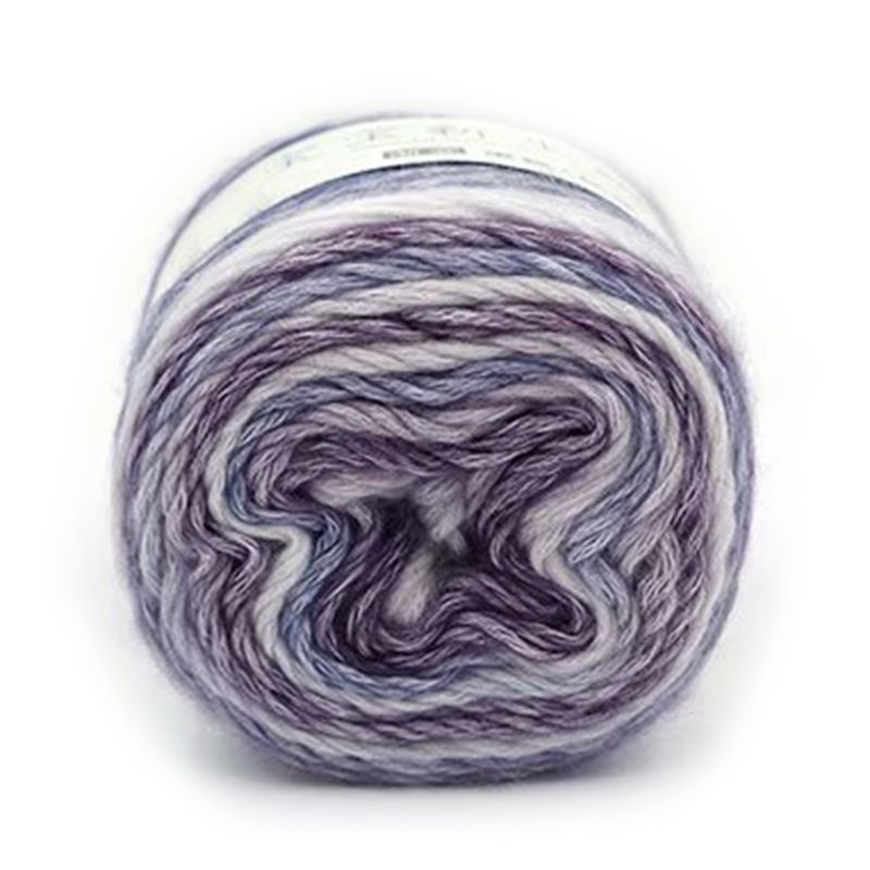 100G Regenboog Wollen Garen Diy Hand Geweven Taart Garen Muts Sjaal Trui Verven Garen: 11