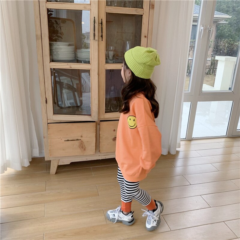 Baby meisjes zwart wit gestreepte stiksels leggings katoen lente zomer slim fit geribbelde lange broek patchwork broek