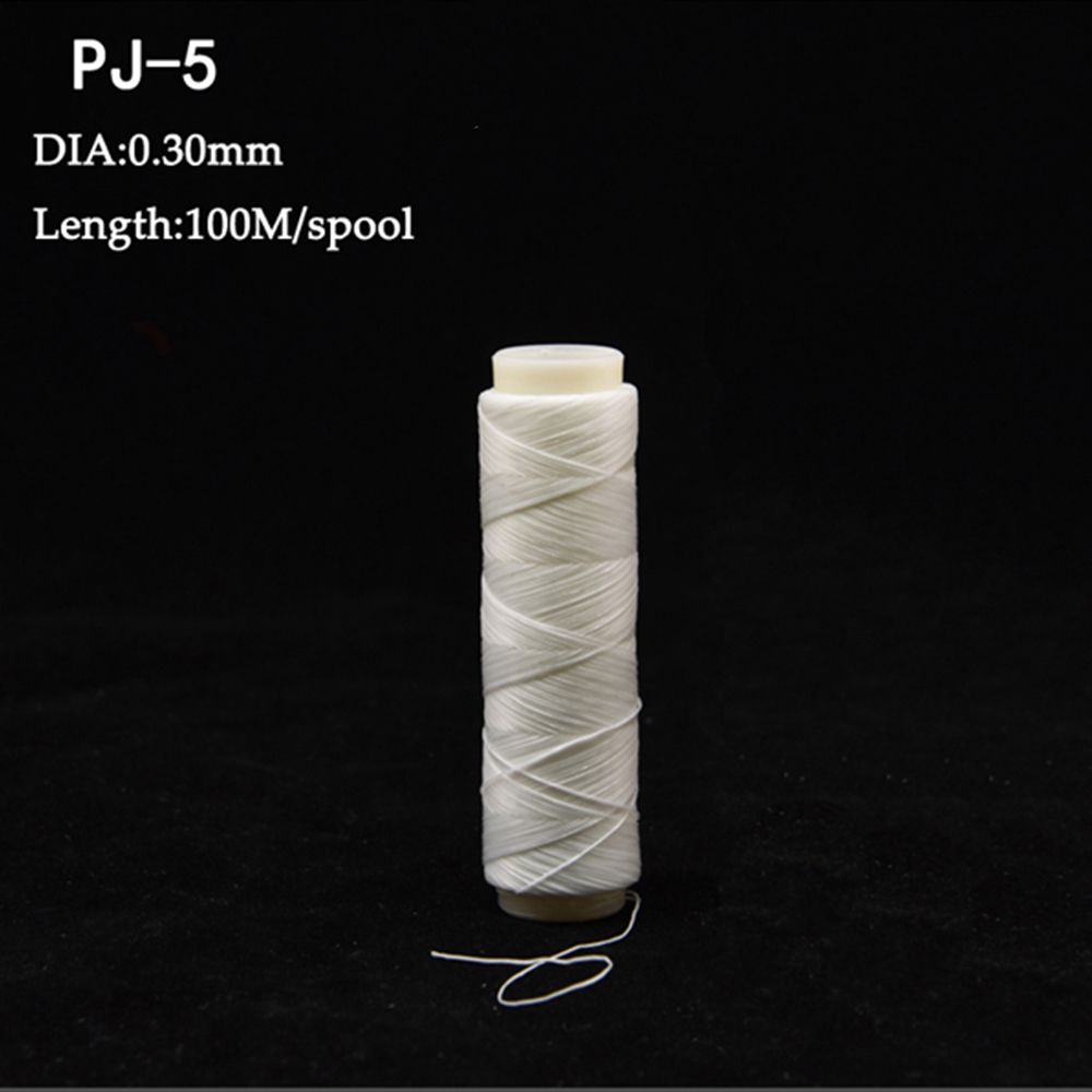 Fiskesnøre super power fiskesnøre wire pe nylon line stærk fisketråd krystal tråd monofilament lystfiskeri: Pj -5
