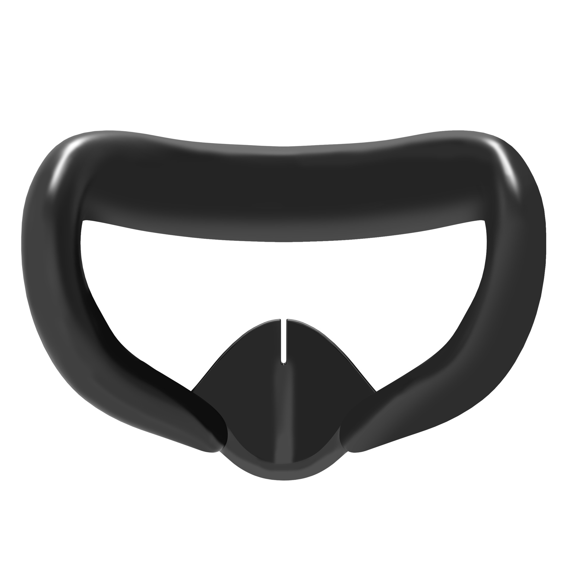 For oculus quest 2 veske erstatning ansiktspute silikon øyedeksel anti-svette maske deksel vr briller for oculus quest 2 tilbehør: Svart a
