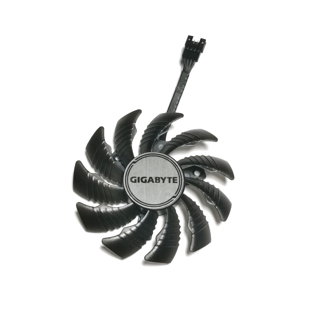 PLD08010S12HH 78MM 4PIN Graphics card cooling fan，For Gigabyte RTX 3050、3060、3060TI GAMING OC
