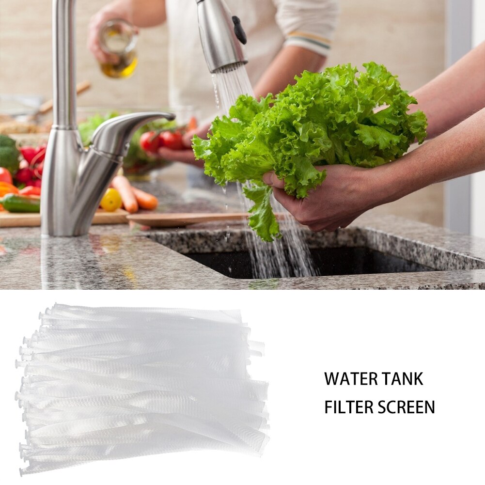 100 Stks/set Douche Riool Afvoerputje Zeef Mesh Wegwerp Aanrecht Filter Douche Filter Bad Stopper Afvoerputje