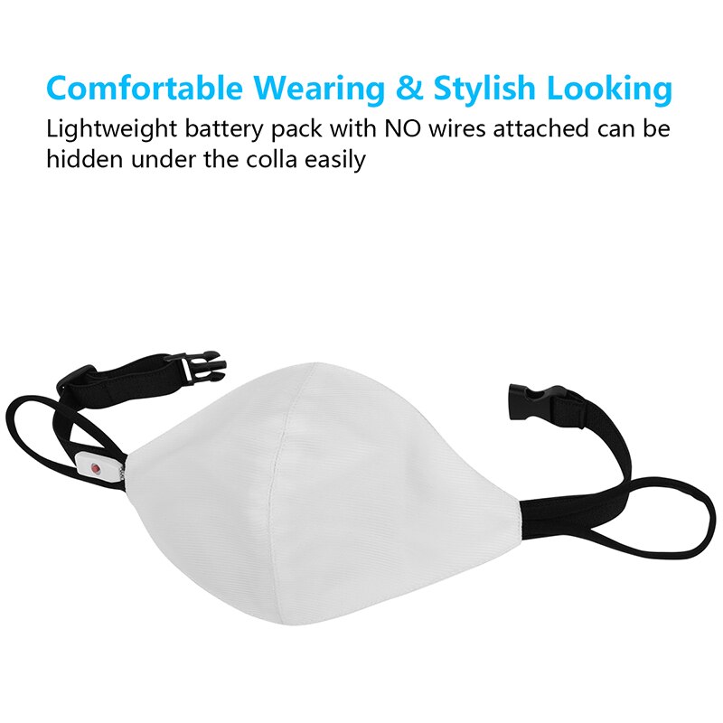 Led light up ansiktsmask 7 färglampor usb uppladdningsbar glödande lysande mask för dansfest festival maskerad  b2 csh