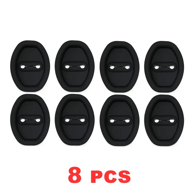 Auto Türschloss Puffer Stoßdämpfer Silikon Kissen Universal Auto Tür Schließen Sound Deadener Dämpfer Rostschutz Schutz Abdeckungen: Dark Grau