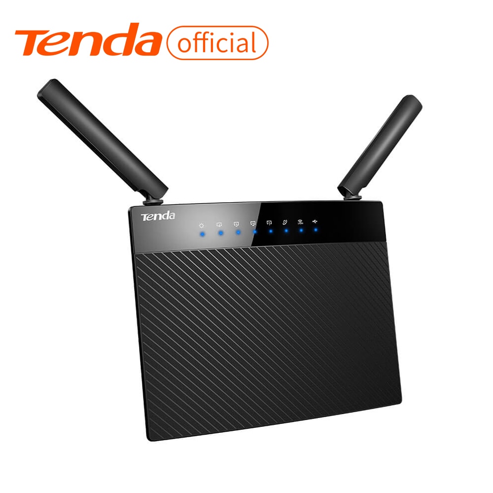 Tenda AC9 router bezprzewodowy podwójny-zespół AC1200 router wi-fi ze wzmacniaczem sygnału z 2 * 6dBi o wysokiej mocy anteny szerszy zasięg łatwe ustawienie