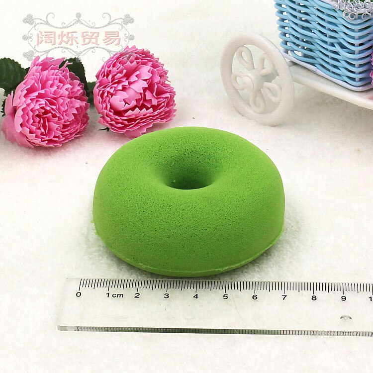 20 pz/pacco Artificiale Falso Pannello Squishy lento Aumento Spremere Giocattoli Realistici dell'UNITÀ di elaborazione Ciambella Modello Realistico Falso Cibo Cucina di Casa arredamento