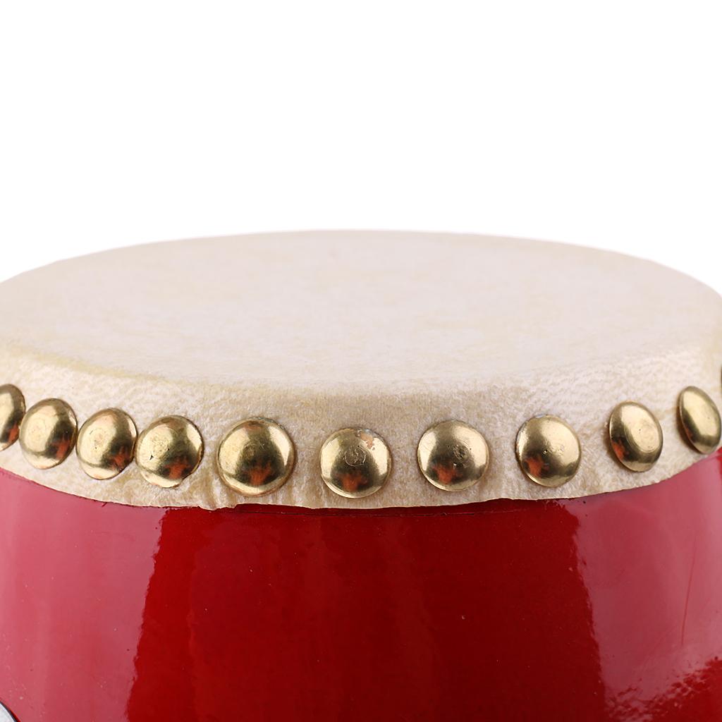 Tambour traditionnel chinois Dragon pour la taille, Instrument d&#39;apprentissage de la musique pour enfants
