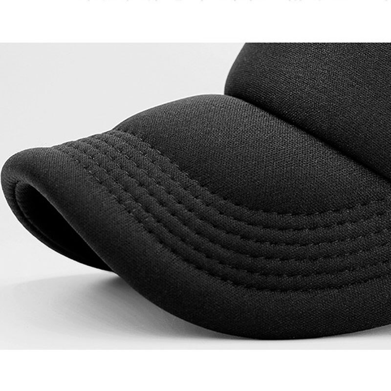 Pcfddr heren en dames zonnebrandcrème ademende zonnehoed warme baseball pet stereotype de en katoenen verdikte hoed.