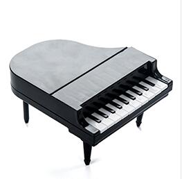 10 unids/set Piano de la fruta tenedor Piano teclado Tenedor de plástico postre para niños de pastel de Forks selecciones accesorios de cocina y Bar: Negro