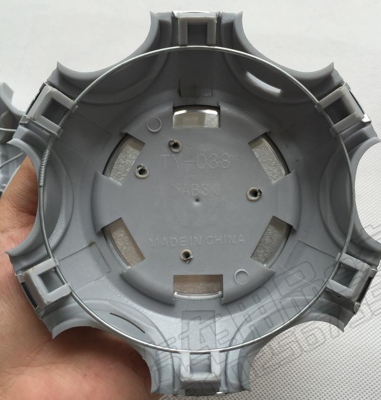 4 pièces en aluminium enjoliveur de roue centre de roue capuchons de jante pour 2002 Toyota Land Cruiser Prado 120 2700/4000 4.0L TY-088