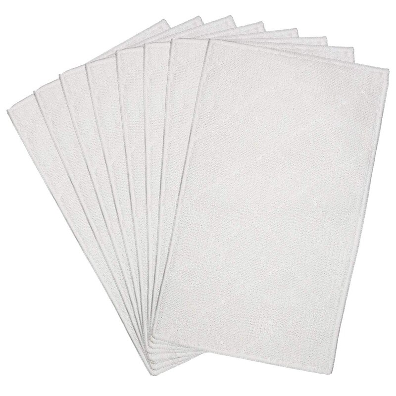 8 Pack Steam Mop Replacement Pads for Light 'N' Easy Cleaning Steam Mop S3101 S7326 Steam Cleaner: Default Title