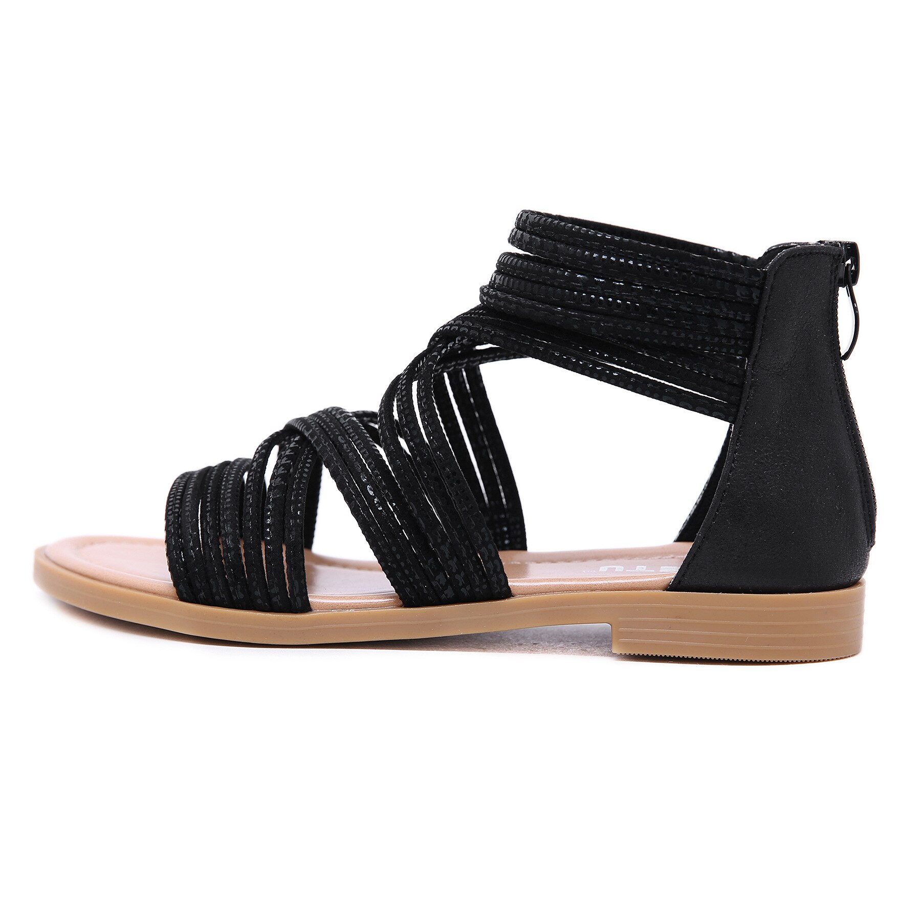 Rome Sandalen Vrouwen Schoenen Zomer Vrouwen Sandalen Flats Casual Dames Schoenen-Enkelbandje Vrouw Strand Sandalen