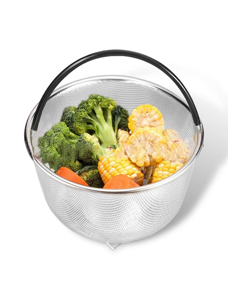 Wielofunkcyjny koszyk kuchenny robić szybkowaru, akcesoria, 6 qt sitka ze stali nierdzewnej, pasuje robić 6q