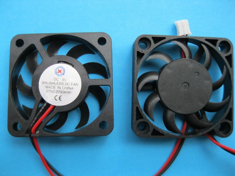 Ventilateur de refroidissement DC sans balais 5V 4007S 9 lames | 8 pièces 40x40x07mm 2 broches