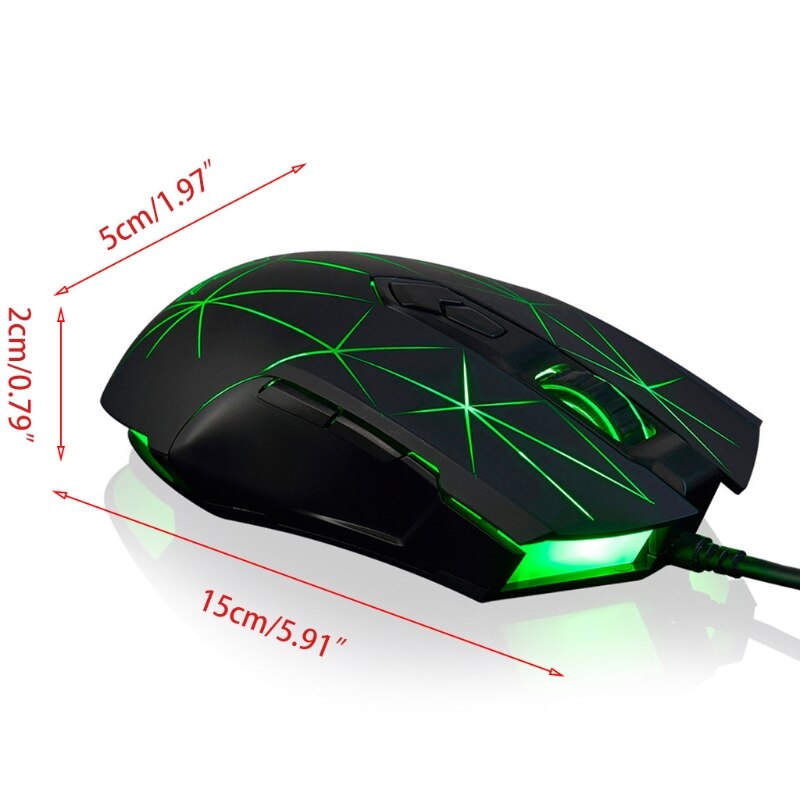 Aj52 Game Mouse Macro Programming Game Optical Mice Usb Cable Computer Mousey