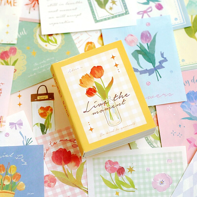 Multipurpose Mini Book Material Paper Junk Journal... – Grandado