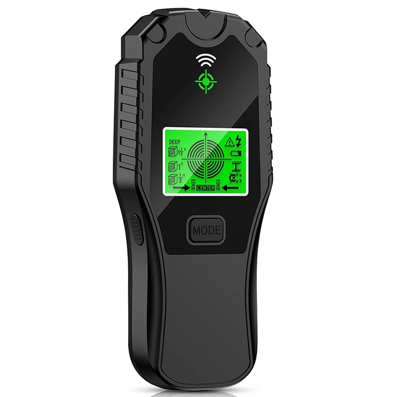 Stud Finder Muur Scanner Detector-Elektronische Metalldetektor Elektrische Pijp Meter Met Lcd-scherm Automatische Kalibratie: Default Title