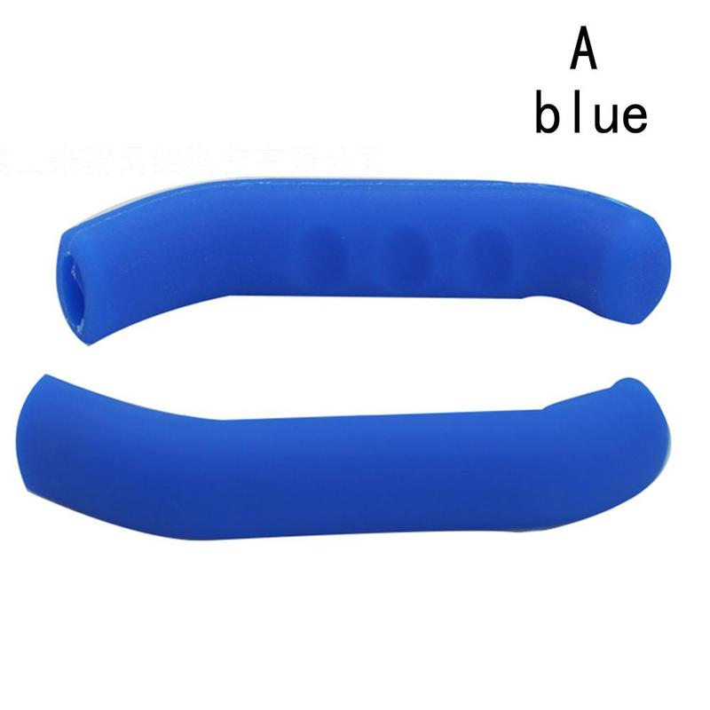 Cubierta protectora de manija de freno para patinete eléctrico Xiaomi M365, accesorios para bicicletas, cubiertas universales antideslizantes para ciclismo, 2 uds.: A