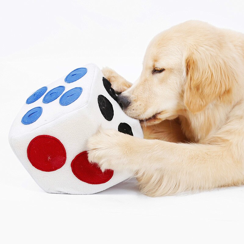 Huisdier Teddy Puzzel Tibetaanse Voedsel Speelgoed Hond Franse Bulldog Knuffel Kleur Dobbelstenen Poedel Pop Training Spelen Sniff Dierbenodigdheden