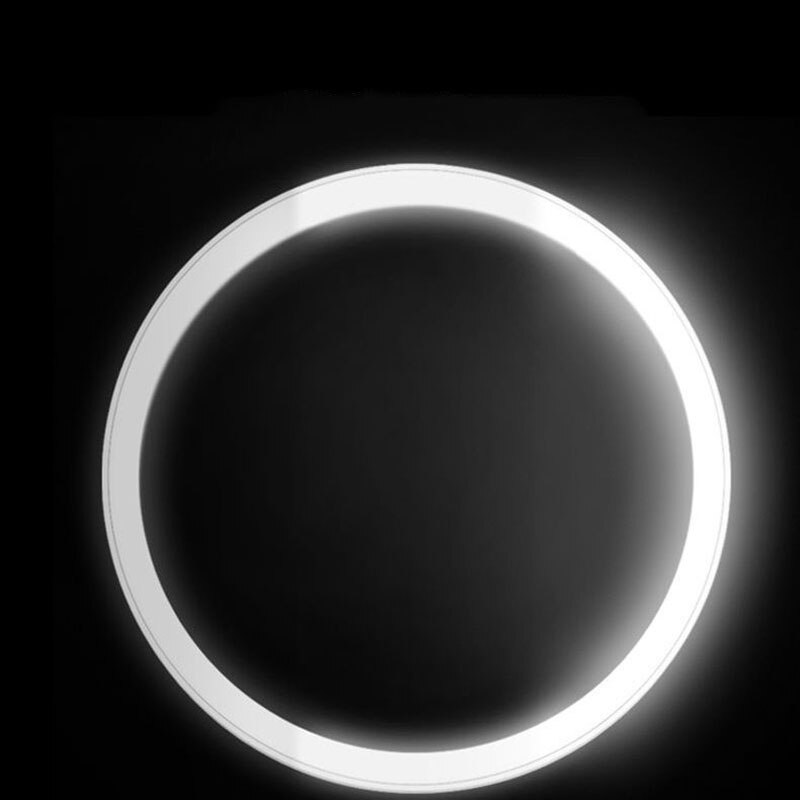 Staande Ronde Make Geleid Make-Up Spiegel Tafel Decoratieve Huis Woonkamer Badkamer Spiegel Decoratie Thuis Espelho Spiegel