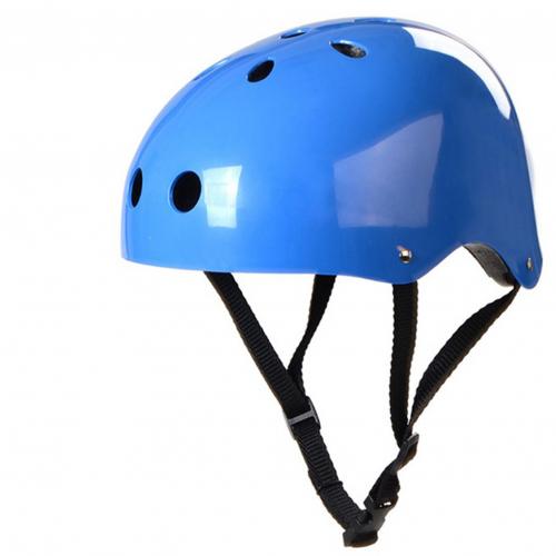 Safety Helmet Adult Child Bicycle Cycle Bike Scooter BMX Skateboard Skate Stunt Bomber Cycling Helmet: Blue / S
