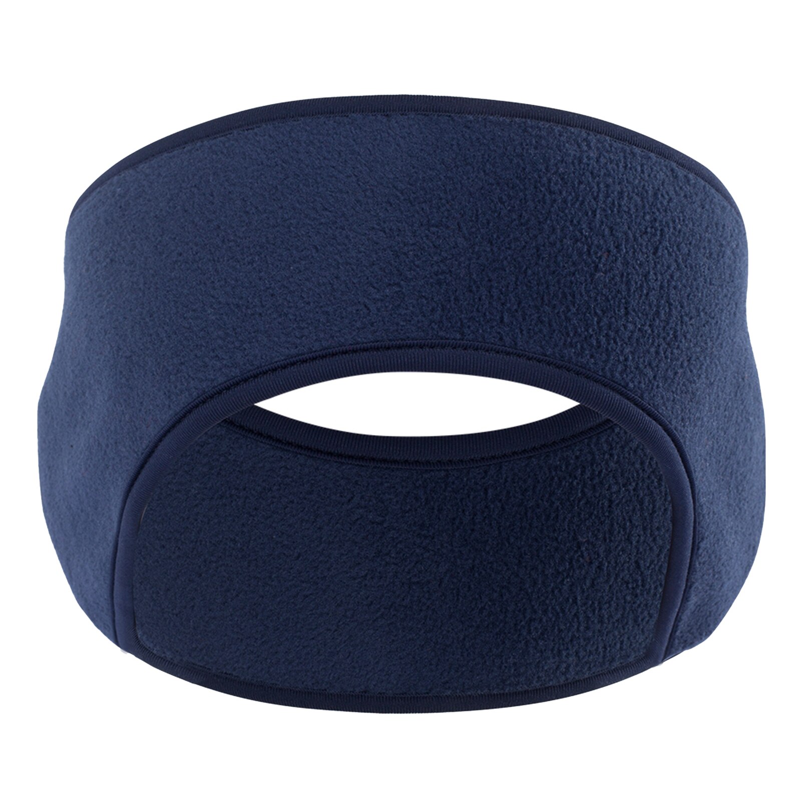 Polar Fleece Headband Winter Warm Hat Ear Muff Warmer Ski Snowboard Mens Ladies: Navy Blue