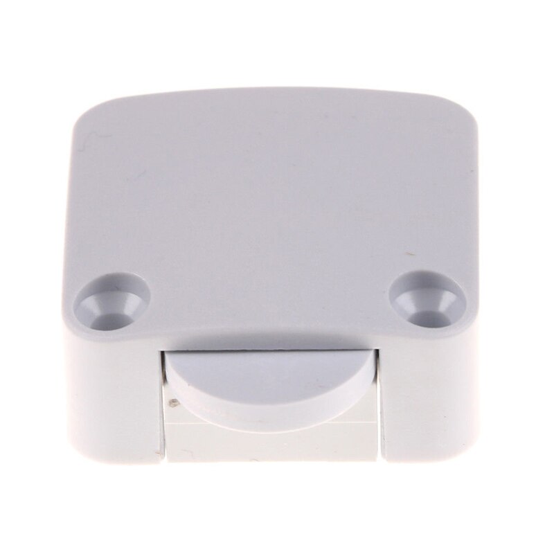 202A Automatic Reset Switch Wardrobe Cabinet Light Switch Door Control Switch for Home Furniture Cabinet Cupboard Light Switch: White