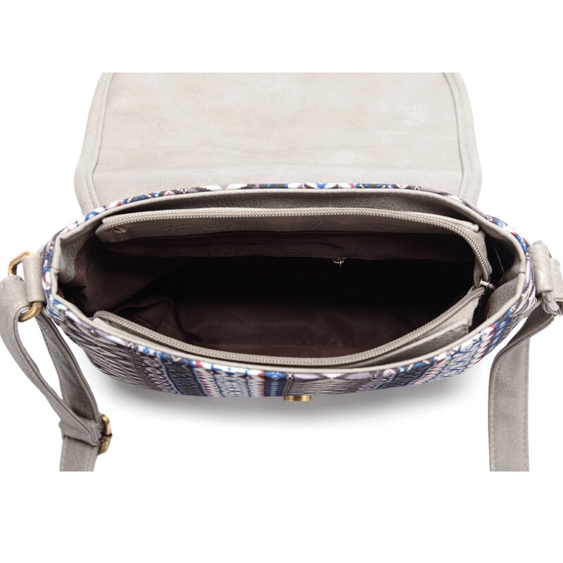 Annmouler brand kvinder skuldertaske vintage udhulet crossbody taske pu læder lille taske boheme stil messenger tasker