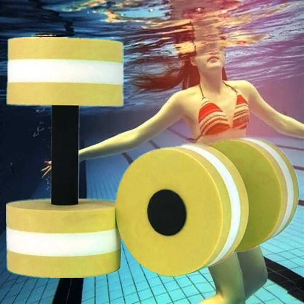 1 paire Aqua Fitness haltères mousse haltères main barres piscine résistance exercice pour piscine Fitness équipement