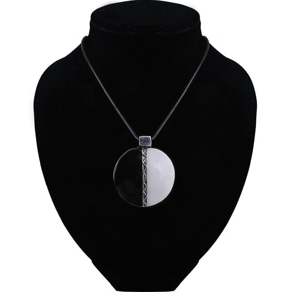 Collier rond en émail pour femmes, accessoires de bijoux de fête Style Steampunk
