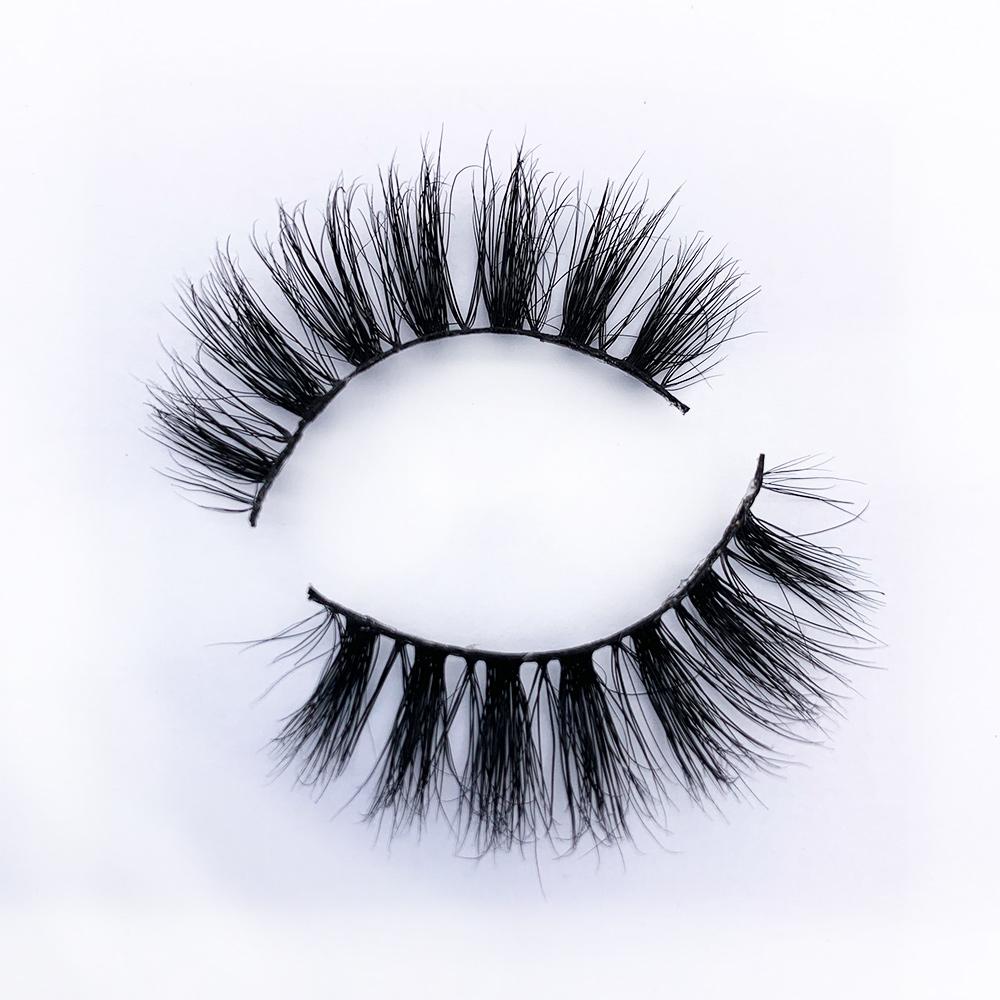 Prudent Rider 20mm 6D Real Mink Lashes Dramatic Eyelashes Bulk 6DC-Series: 10 Pairs / 6DC37 18mm