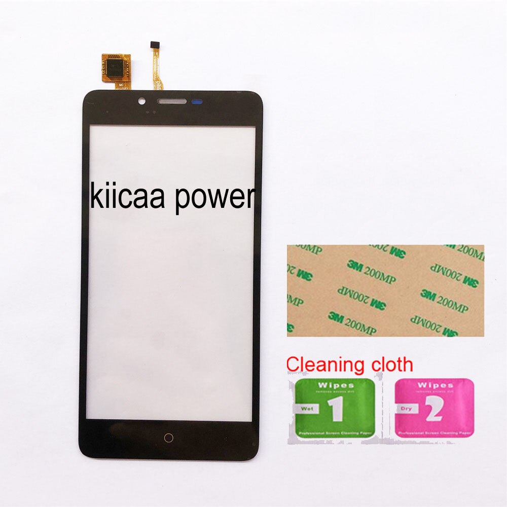 Mobile Touch Screen For Leagoo Kiicaa Power Touch Screen Digitizer Touch Panel Replaacement Front Glass Lens Sensor Tools: Black No Tools