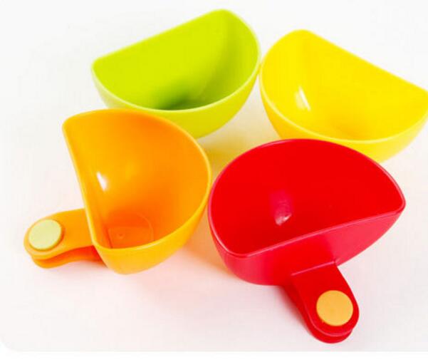 Dip clips køkken skål kit værktøj små retter krydderi klip til tomat sauce salt eddike sukker smag krydderier