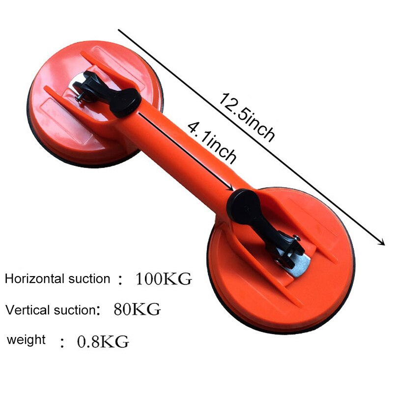 Vacuum Suction Cup Glass Lifter for Glass Tiles Mirror Granite Lifting Dent Remover Gripper Fast
