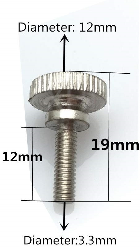 Needle Clamp Set Screw and Thumb/Foot Screw For Juki Single Needle Industrial Sewing Machines Presser Foot (4 pcs/set) 5BB5909