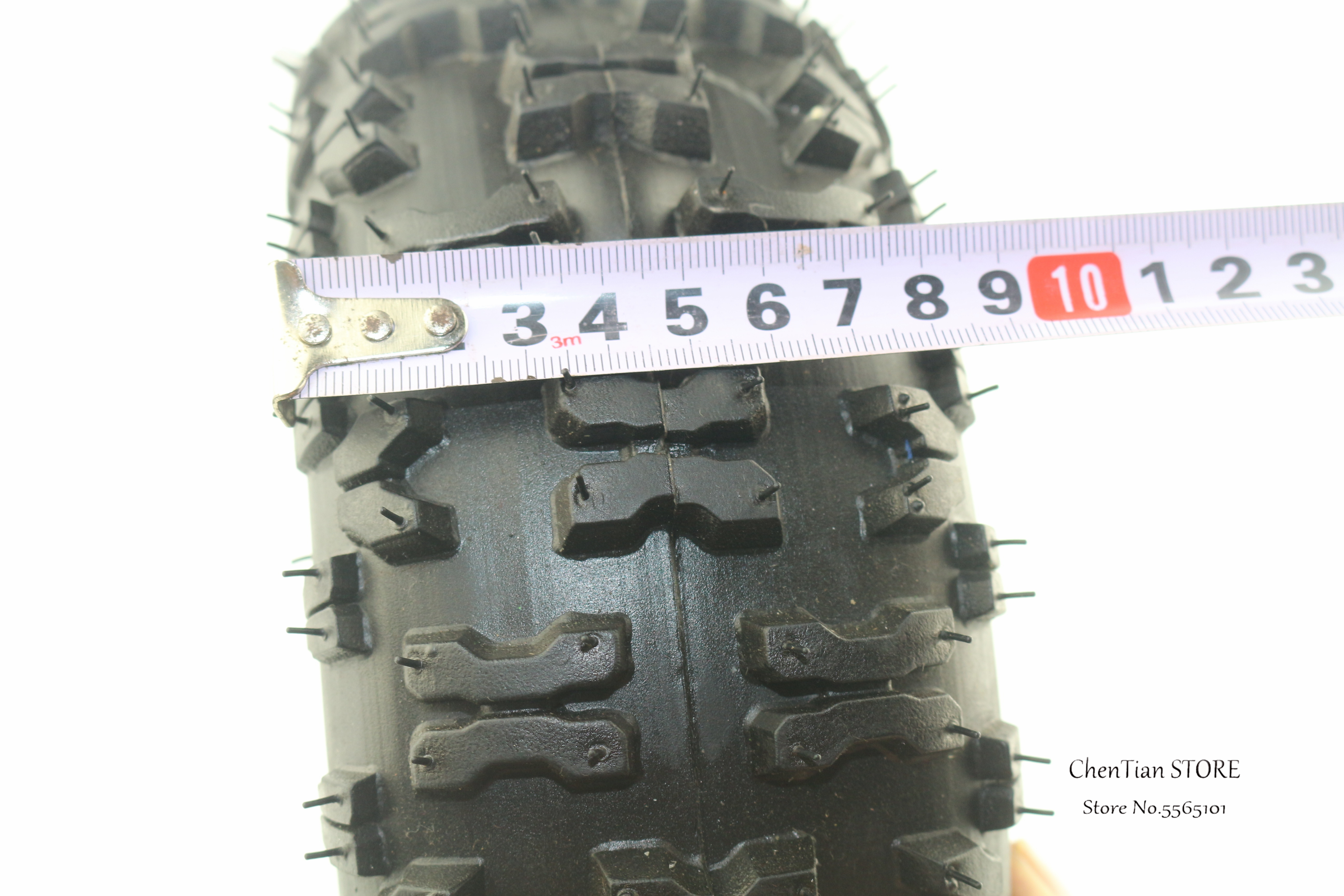 4,10/3,50-4 410/350-4 ATV Quad Go Kart 47cc 49cc Chunky 4,10-4 tubo interno del neumático se ajusta a todos los modelos 3,50-4 4"