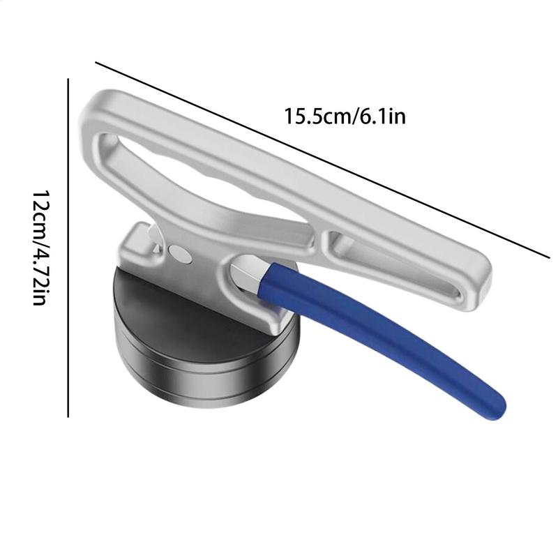 Herramienta elevadora de imán, potente mango magnético, dispositivos multiusos de alta resistencia, soporte Manual de colector portátil de liberación rápida para Metal