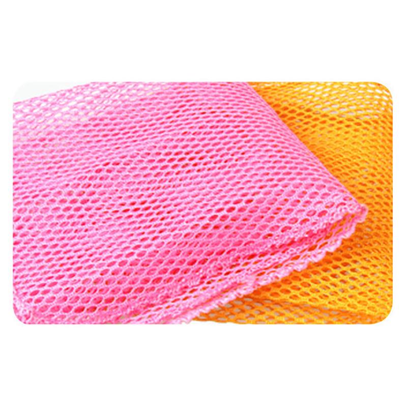 2 st innovativa nätdukar för diskmaskin snabbtorkande skurmaskin luktande nättvättdukar köksstäddukar - gul+rosa
