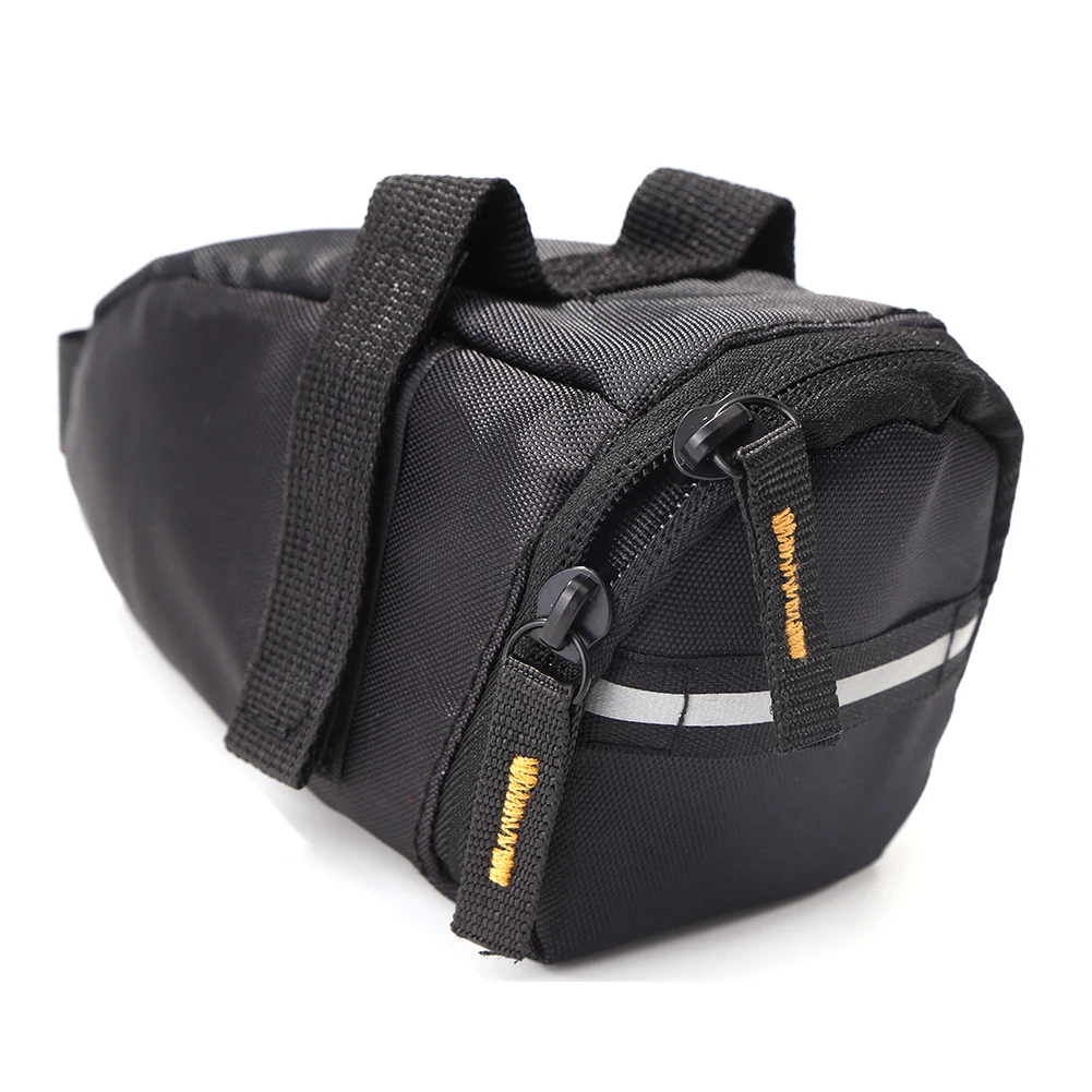 Bolsas duraderas para SILLÍN de bicicleta, bolsa de almacenamiento trasera para tija de sillín de montaña, resistente a la lluvia, multifunción, equipo de ciclismo