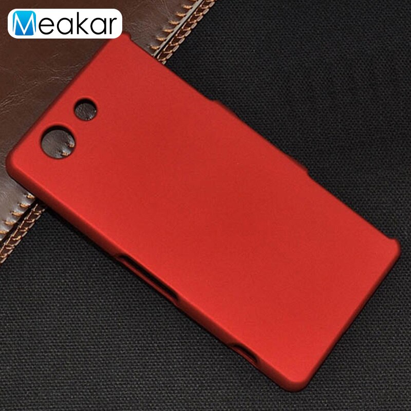 Grind kruimelig Hard Plastic 4.6For Sony Xperia Z3 Compact Case voor Sony Xperia Z3 Compact Z3 Mini Mobiele Telefoon Cover Case: For Z3 Mini / red