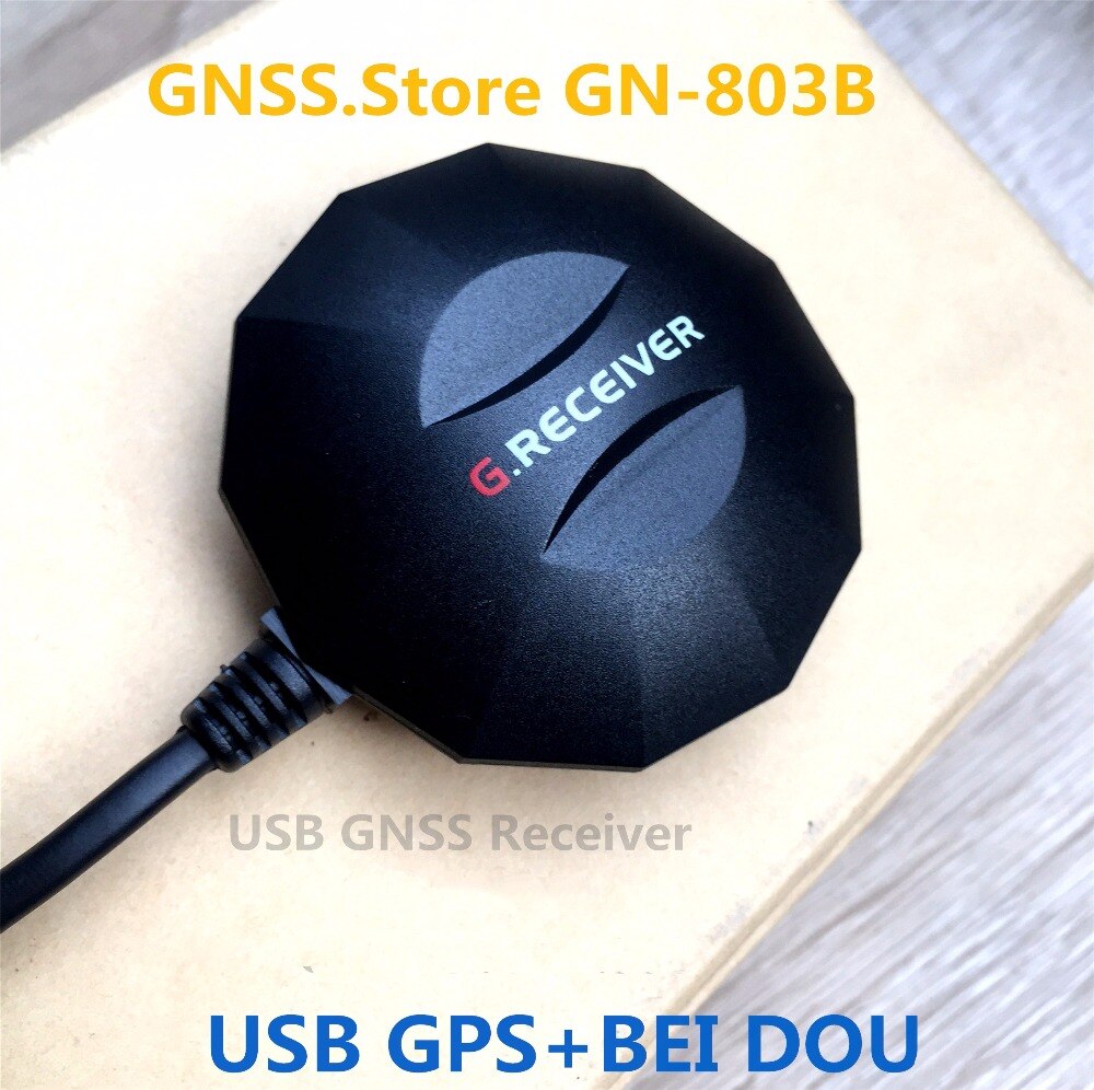 Receptor USB GPS GLONASS BDS módulo USB chip GNSS Antena del receptor, replac BU353S4, Protocolo USB dual NMEA 0183