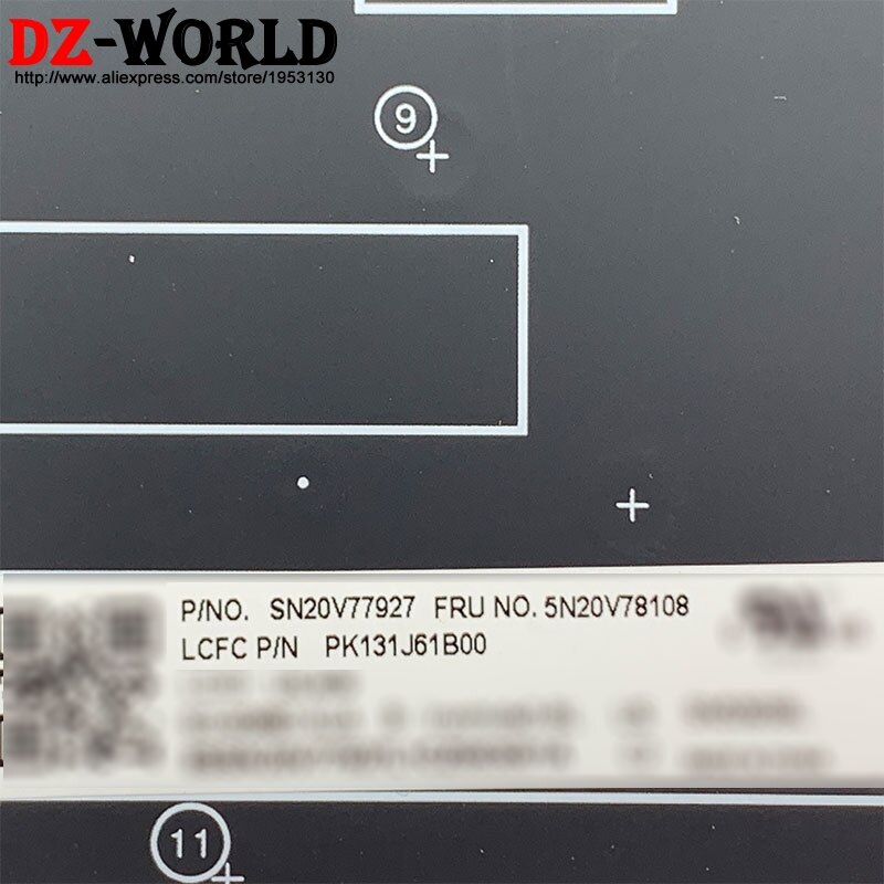 Original US English Backlit Keyboard For Lenovo Thinkpad T15 P15S Laptop 5N20V78108 5N20V78907 5N20V77999