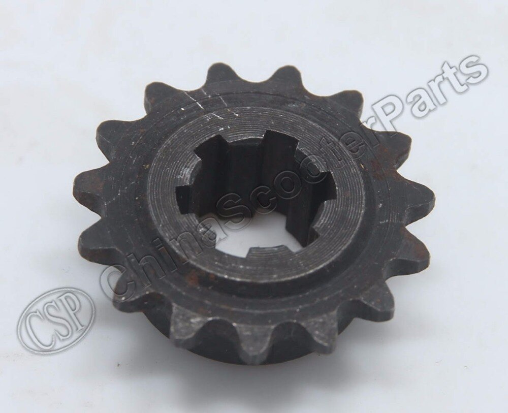 15 19 25 15T 19T 25T Tooth Teeth 6MM 25H Front Sprocket 47CC 49CC Mini Moto Dirt Pit Bike Parts
