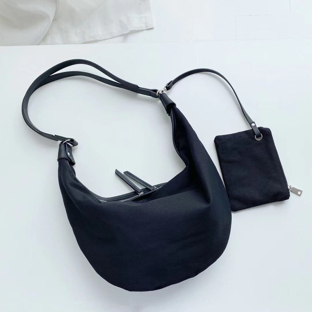 Bolso mujer coreano sencillo y versátil, bolso cruzado de hombro, informal, para estudiantes,