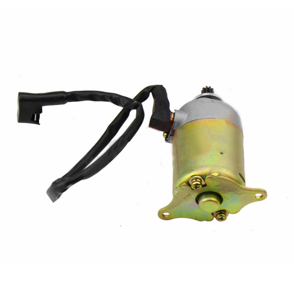 Motor de arranque de la motocicleta 9 dientes Quad Atv Buggy ciclomotor de cobre lleno de la motocicleta de arranque para GY6 125cc 150cc